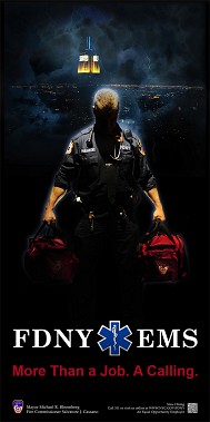 The FDNY's 2012 EMS Week poster