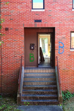 Buildings in Brick Village, which include 20 wood-frame townhouses with brick exteriors built in the 1980s, will be used for the research.