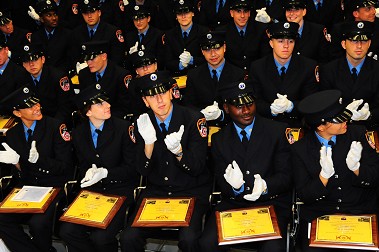 The 83 new graduates will be assigned to units throughtout the five boroughs.