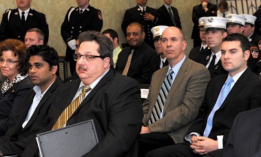 Members of the DiamondPlate team, who won the Administration Medal.