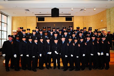 The newly graduated paramedics.