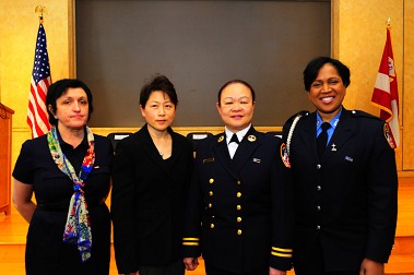 The event's honorees.