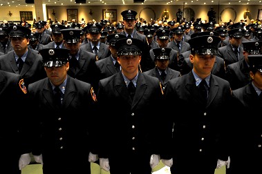 The new EMTs, who will be assigned to units throughout the five boroughs.