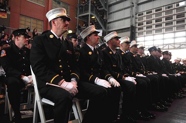 The new deputy chiefs and lieutenants.