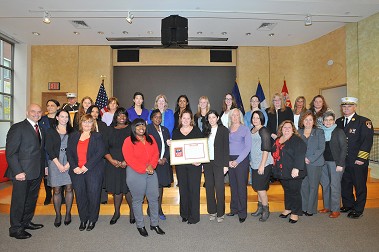 The FDNY members who helped run the successful Hurricane Sandy Call Center.