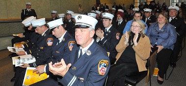 Eighteen Awards were presented to civilian and uniformed members throughout the Department for their hard work.