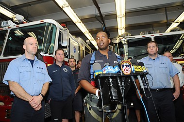 Firefighter Lawrence Hollingsworth describes the rescues.