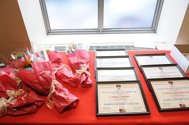 The seven honorees came from a variety of units throughout the Department.