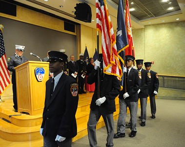 The 24 participants in the FDNY Youth Workforce Development Program are now New York State EMT certified.