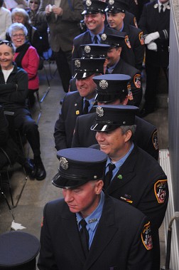 Hundreds of present and past members attended the centennial celebration in Brooklyn.