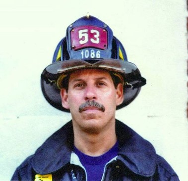 Firefighter Luis Fragoso