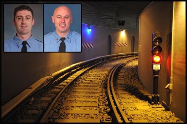 Rescue Medic Niall O’Shaughnessy (left) and Firefighter Sean Cummins.