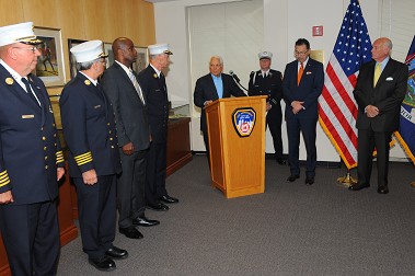 Salvatore Bommarito addresses the group