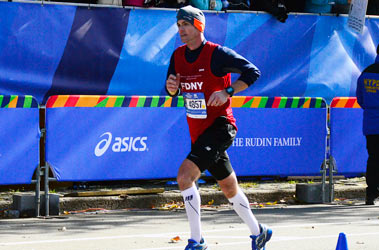 Numerous FDNY members competed in the annual race against the NYPD.