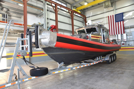 An inside look into the new state-of-the-art FDNY Marine Operations Vessel Maintenance Building.