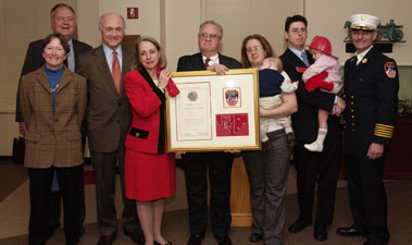 Welles Crowther “The Man in the Red Bandanna” Posthumously Named Honorary Firefighter