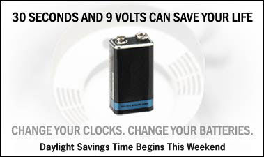 Change Your Clock, Change Your Battery City-Wide Campaign
