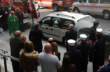 City Holds Blue Mass Honoring All Members of the FDNY and NYPD