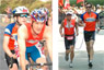 Two Firefighters Accompany Visually-Impaired Athletes During the NYC Triathlon