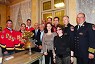 FDNY Celebrates Hockey Win Versus Russian EMERCOM Team