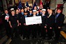 Taylor & Taylor and Firemans Fund Present Grant to Ladder 3 and FDNY High School
