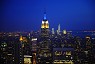 Empire State Building Lit for EMS Week
