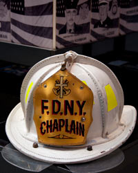 helmet of Mychal Judge, Chaplain