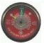 checking that the pressure gauge is in the operable range (commonly known as green zone)