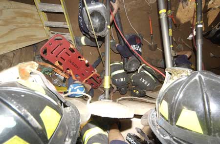 FDNY Responds: Trench Collapsed on Construction Worker in Brooklyn  486 3rd Street, Brooklyn, NY - August 1, 2005