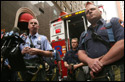 Firefighters Rescue Woman Who Fell Through Sidewalk Grating