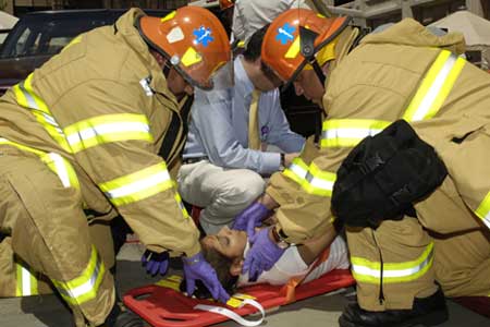 The 7th Annual EMS Competition took place at FDNY Headquarters on May 22. Both of the winning teams (for ALS and BLS skills) were from the Bureau of Training.