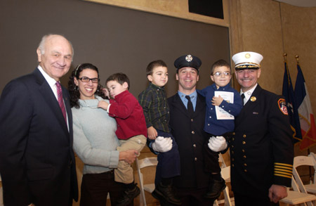 26 fire and EMS members were promoted in a ceremony on February 11.