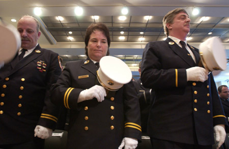 26 fire and EMS members were promoted in a ceremony on February 11.