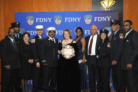 The Commissioner's Service Recognition Award was presented to the Office of Recruitment and Diversity.