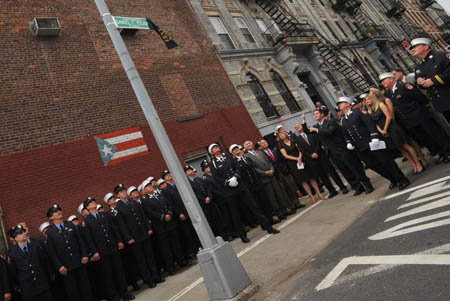 The corner of Richardson Street and Leonard Street in Brooklyn is renamed Firefighter Daniel F. Pujdak Street in honor of the Firefighter who died on June 21, 2007.