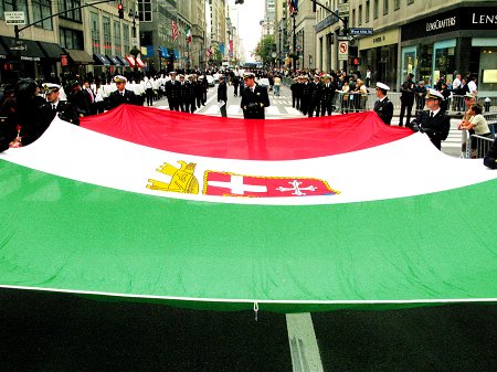 Numerous FDNY members marched in the 64th Annual Columbus Day Parade.