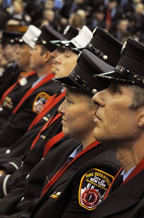 Fifty-one members and four companies were presented with 48 medals honoring heroism.