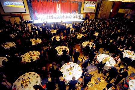 Hundreds attended the annual event at the New York Hilton in Midtown Manhattan.