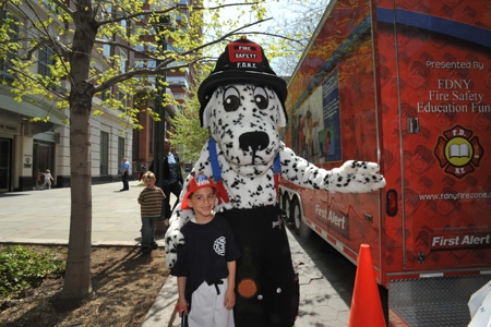 HotDog at Mobile Fire Experience.