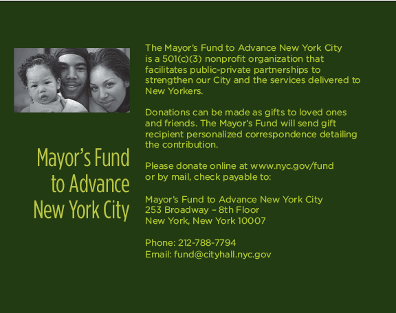 The Mayor's Fund to Advance New York City