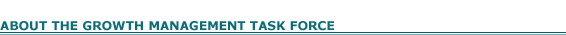 About Growth Mgmt Task Force