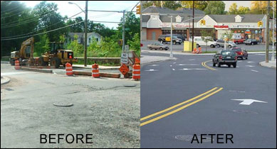Photo of Amboy and Seguine before and after