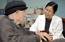 Photo of Nurse with Patient