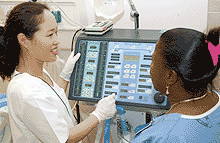Photo of Nurse and Patient