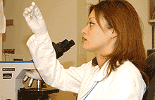 Photo of technician