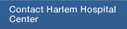 Contact Harlem Hospital Center