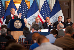 Flu briefing at City Hall