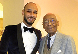 Swizz Beatz and Dr. John W.V. Cordice Swizz Beatz and Dr. John W.V. Cordice