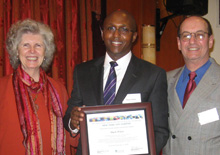 Mark White receives NASW recognition award