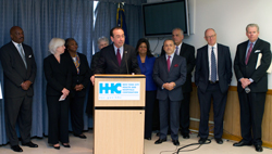President Alan D. Aviles announces HHC Restructuring Plan